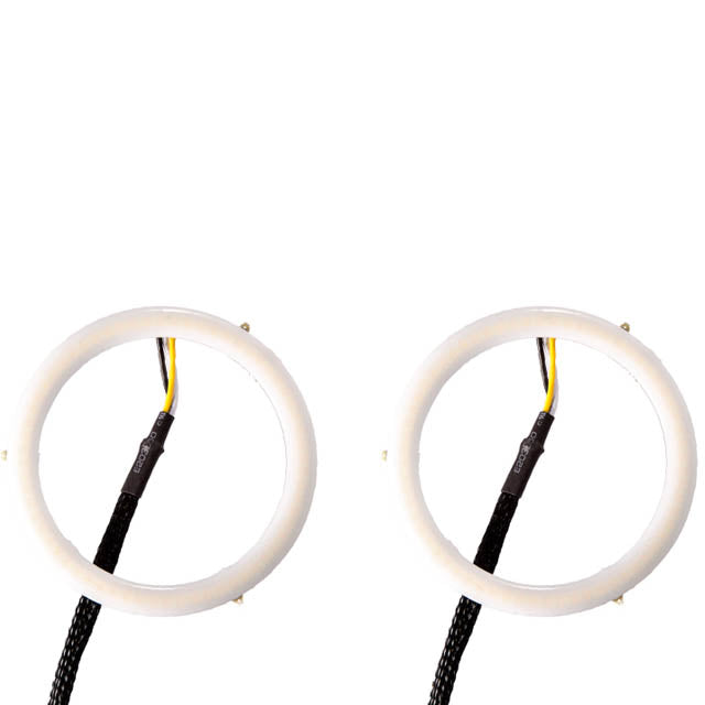Diode Dynamics Angel Eye LED Daytime Running Light Halos (70mm, Red, Pair/2), 2015-2021 WRX & STi