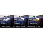 Diode Dynamics C-Lights LED Halos, 2013-2017 Crosstrek - Angle 4