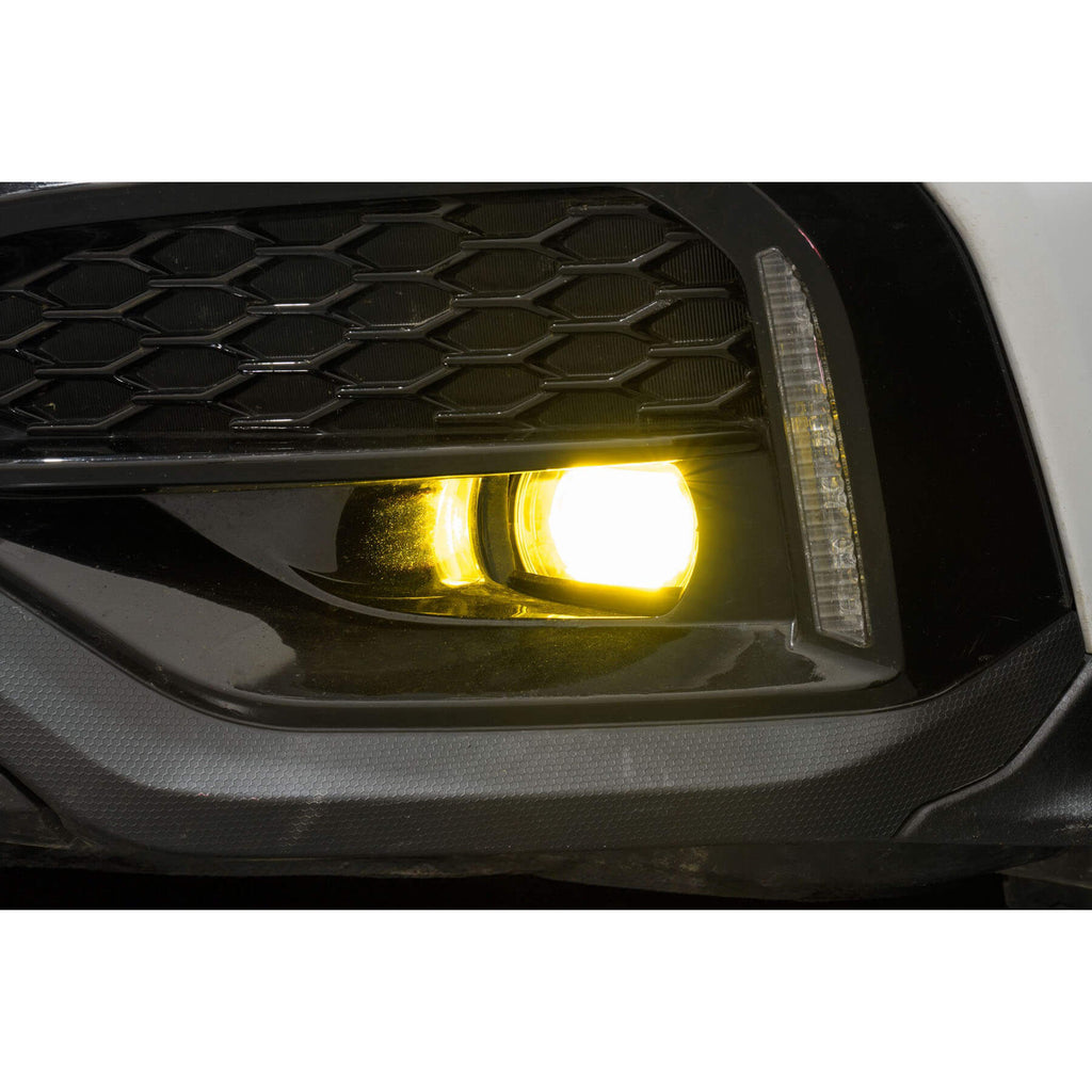 Diode Dynamics Elite LED Foglamp Kit (Yellow, Pair/2), 2022-2025 WRX - Angle 2