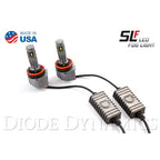 Diode Dynamics H11 SLF LED Fog Light Bulbs (Cool White, 850 Lumens, Pair), 2015-2018 WRX & 2015-2017 STi - Angle 2