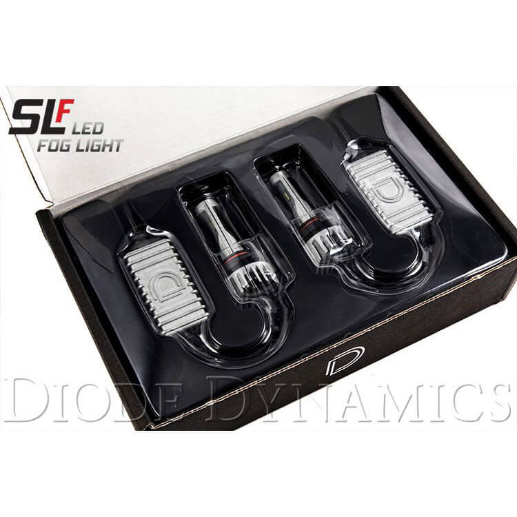 Diode Dynamics H11 SLF LED Fog Light Bulbs (Cool White, 850 Lumens, Pair), 2015-2018 WRX & 2015-2017 STi - Angle 3