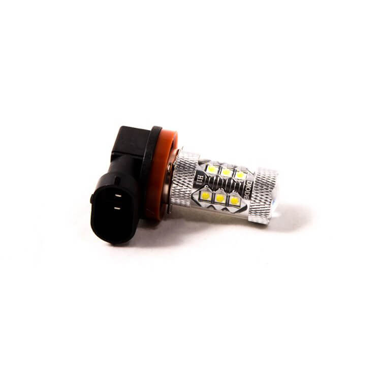 Diode Dynamics H11 XP80 LED Fog Light Bulbs (CoolWhite, 520 Lumens, Pair), 2015-2018 WRX & 2015-2017 STi - Angle 2