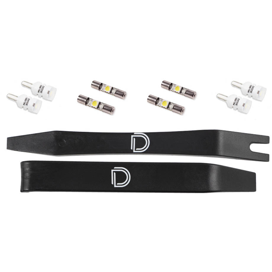 Diode Dynamics Interior LED Bulb Lighting Kit (Stage 1, Cool White), 2017-2020 F-150 Raptor