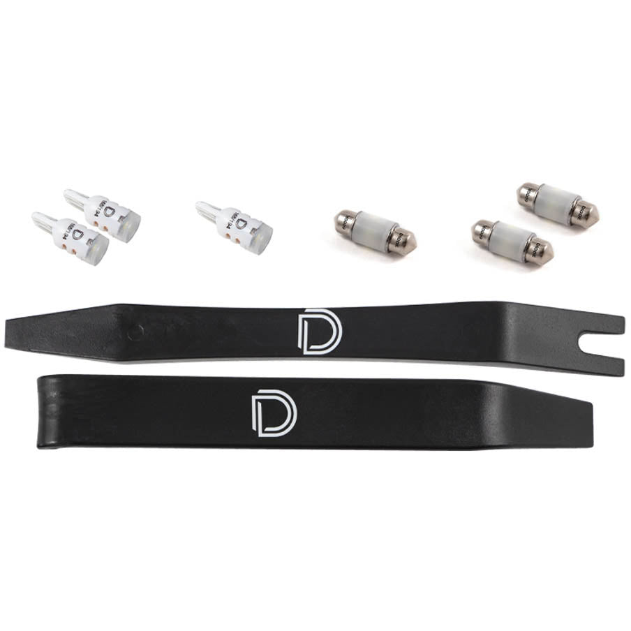 Diode Dynamics Interior LED Bulb Lighting Kit (Stage 2, Cool White), 2013-2016 XV Crosstrek