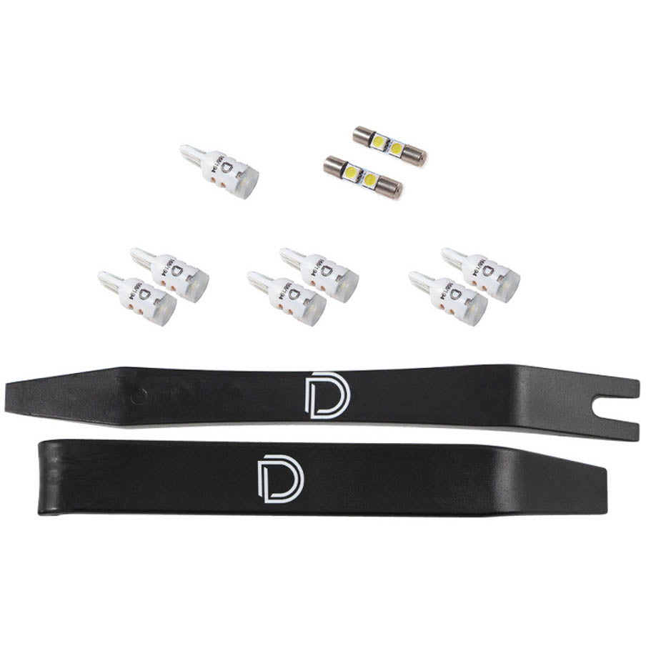 Diode Dynamics Interior LED Bulb Lighting Kit (Stage 2, Cool White), 2022-2025 BRZ & GR86