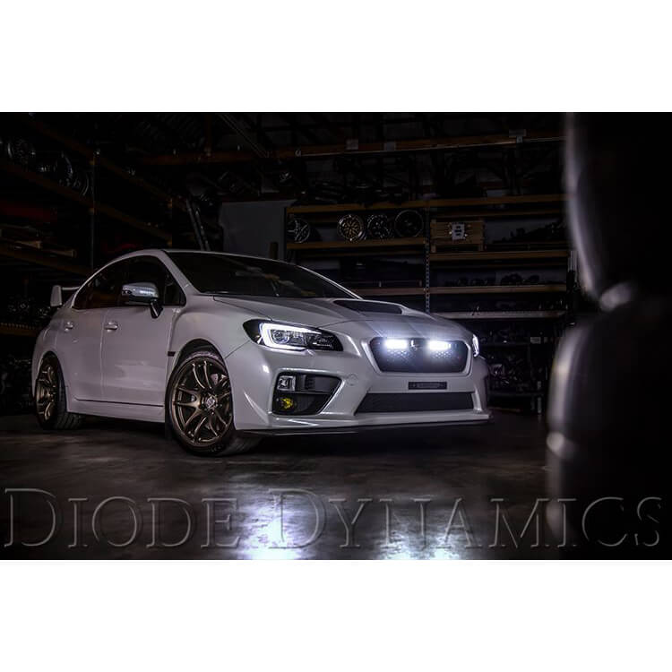 Diode Dynamics LED Light Bar Kit (Driving Optic, White), 2015-2021 WRX & STi - Angle 3
