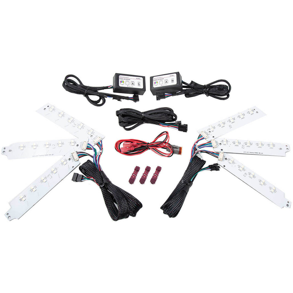 Diode Dynamics RGB Daytime Running Light LED Boards, 2015-2017 Mustang