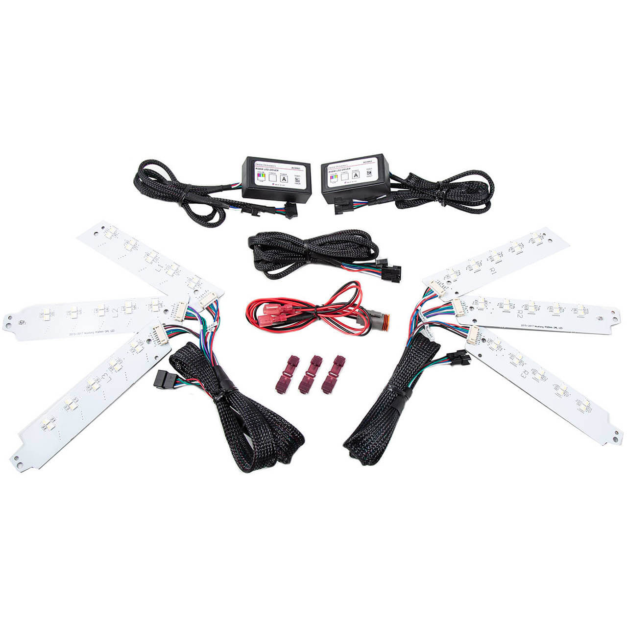 Diode Dynamics RGB Daytime Running Light LED Boards, 2015-2017 Mustang