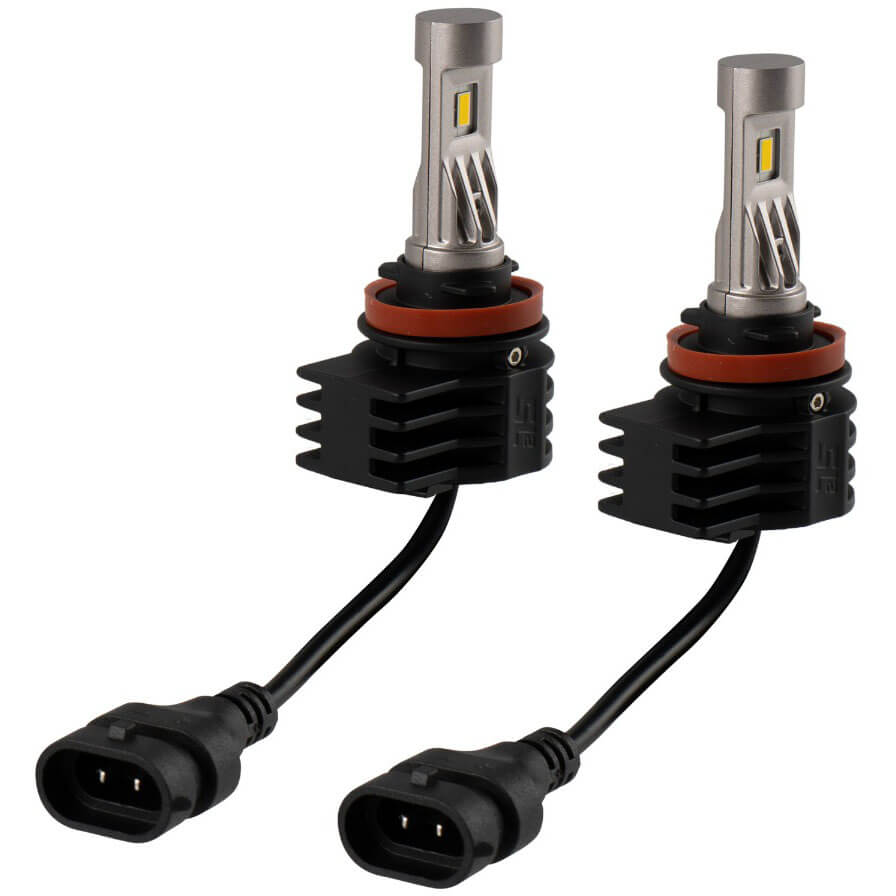 Diode Dynamics SL2 LED Bulbs w/ AntiFlicker Modules (H11/H8/H9, White, Pair/2)