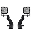 Diode Dynamics SS3 LED Ditch Light Kit Pro (Combo, White), 2017-2020 F-150 Raptor