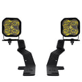 Diode Dynamics SS3 LED Ditch Light Kit Pro (Combo, Yellow), 2017-2020 F-150 Raptor