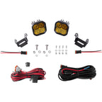Diode Dynamics SS3 LED Ditch Light Kit Pro Yellow Combo, 2021-2025 Bronco