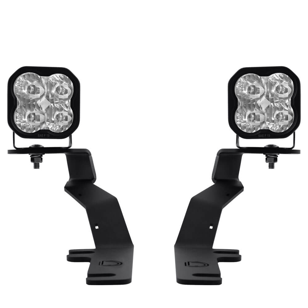 Diode Dynamics SS3 LED Ditch Light Kit Sport (Combo, White), 2017-2020 F-150 Raptor