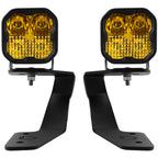 Diode Dynamics SS3 LED Ditch Light Kit Sport (Combo, Yellow), 2022-2025 WRX & 2018-2023 Crosstrek