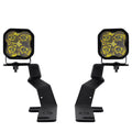 Diode Dynamics SS3 LED Ditch Light Kit Sport (Combo, Yellow), 2017-2020 F-150 Raptor