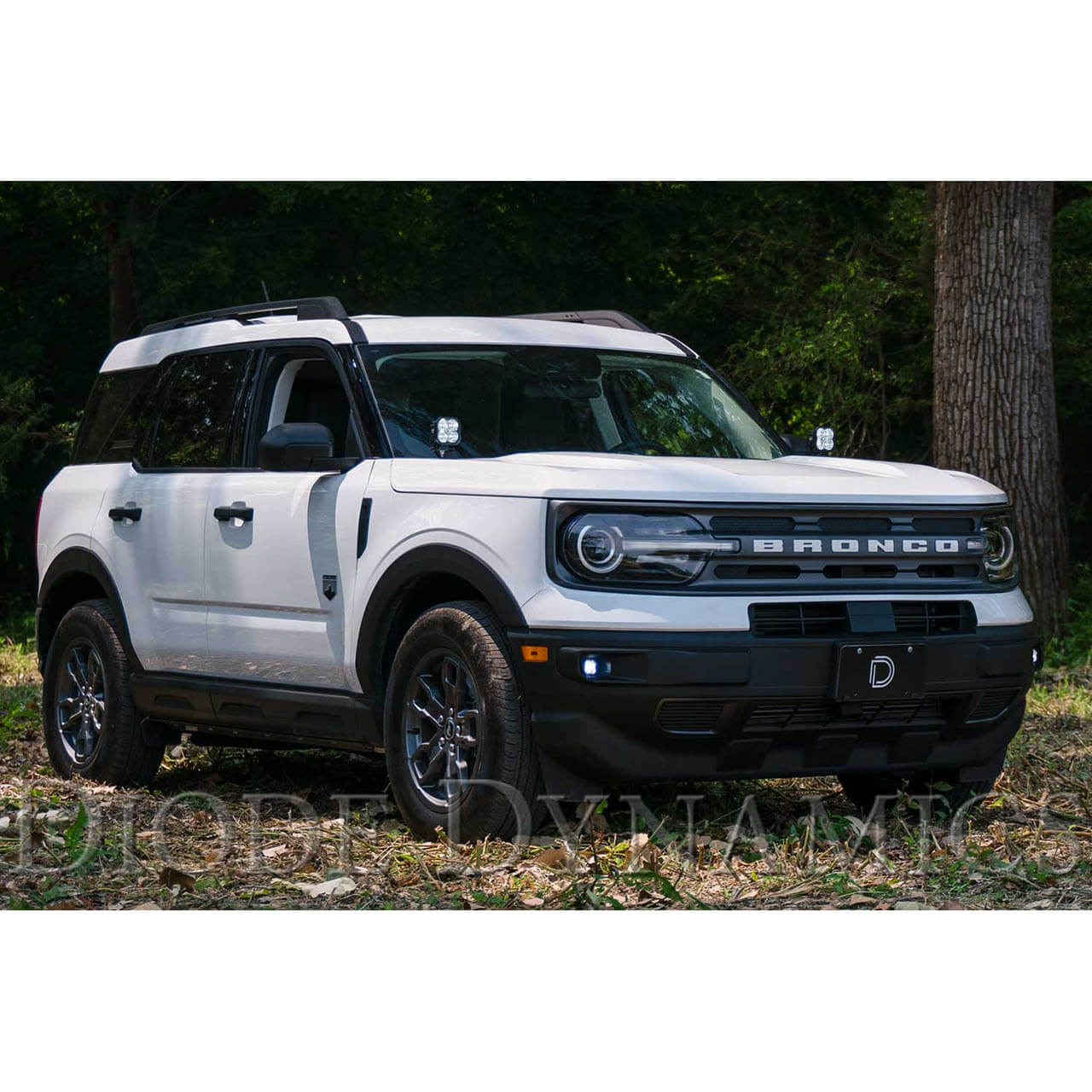 Diode Dynamics SS3 LED Ditch Light Kit White Combo, 2021-2025 Bronco - Angle 2