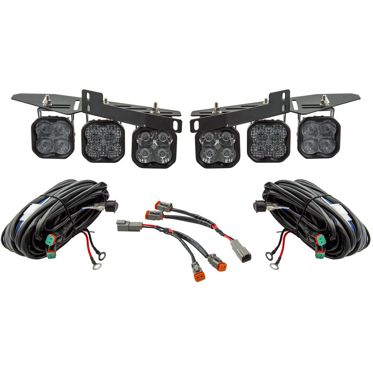 Diode Dynamics SS3 LED Fog Kit Pro (White), 2017-2020 F-150 Raptor
