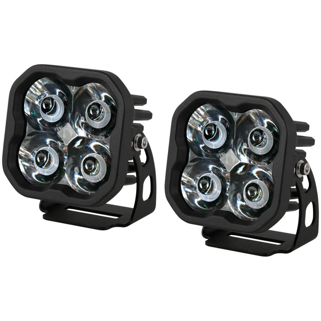 Diode Dynamics SS3 Max ABL LED Pods (White, Spot, Pair/2)