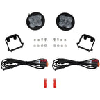 Diode Dynamics SS3 Max LED Fog Light Kit (SAE Fog, White, Pair/2), 2009-2013 Forester