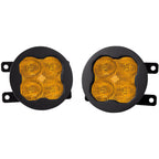 Diode Dynamics SS3 Max LED Fog Light Kit (SAE Fog, Yellow), 2015-2017 WRX/STi & 2013-2016 BRZ