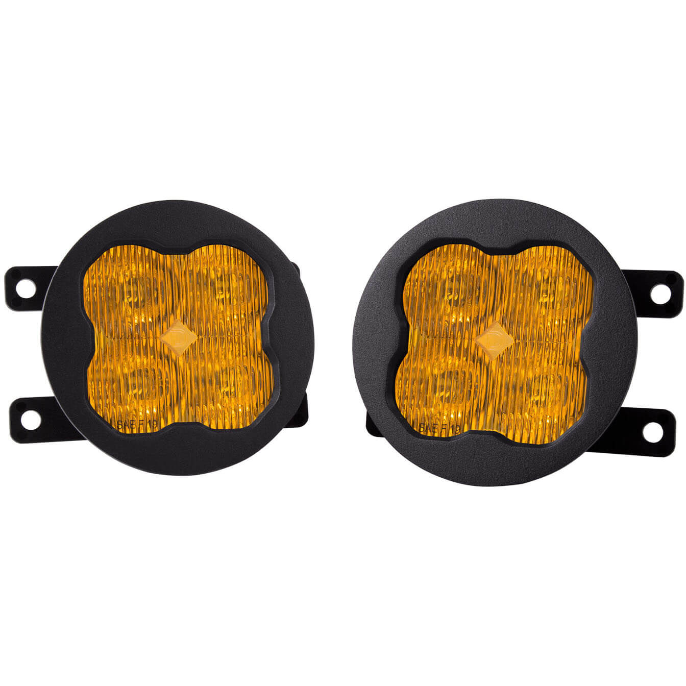 Diode Dynamics SS3 Max LED Fog Light Kit (SAE Fog, Yellow), 2015-2017 WRX/STi & 2013-2016 BRZ
