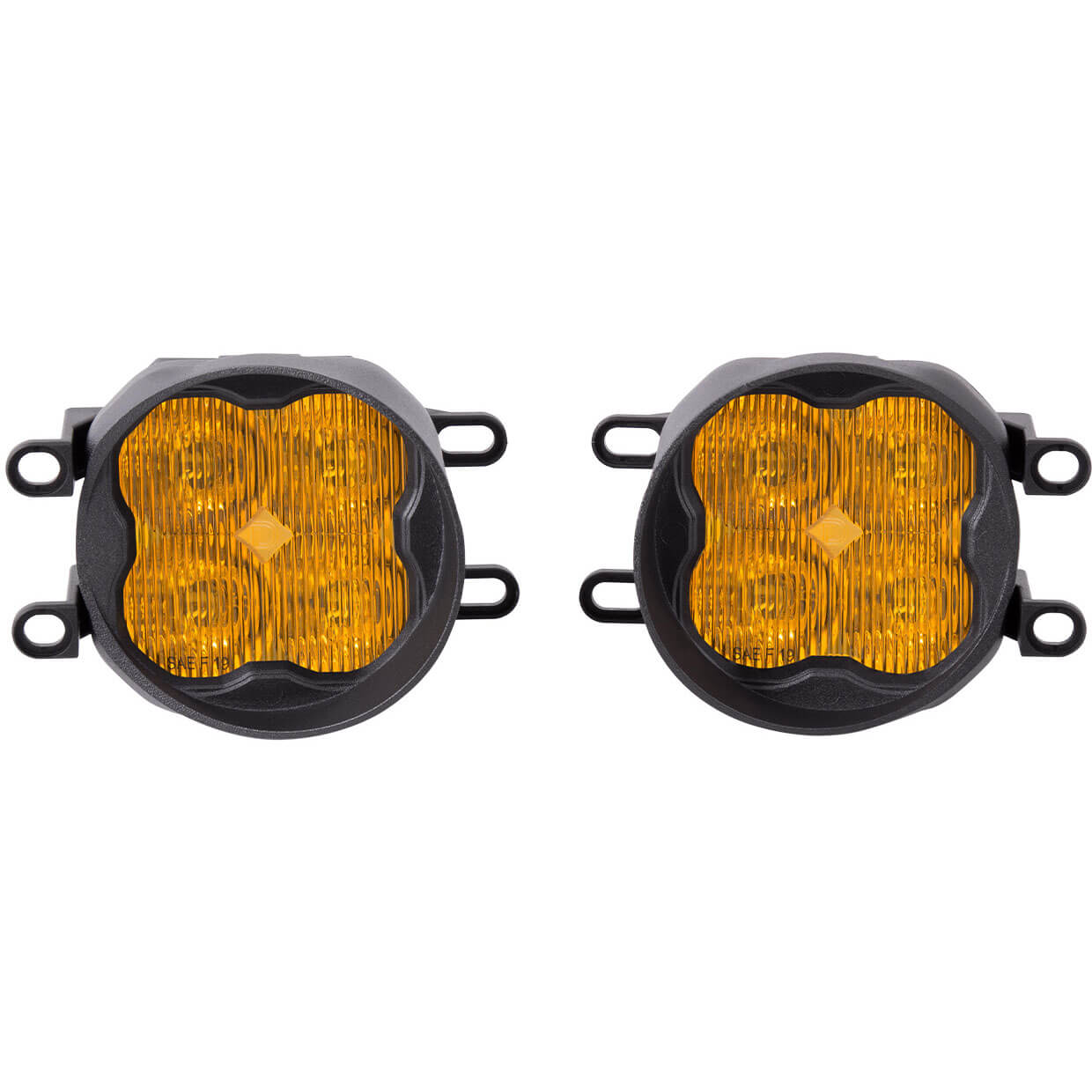 Diode Dynamics SS3 Max LED Fog Light Kit (SAE Fog, Yellow), 2015-2017 Legacy