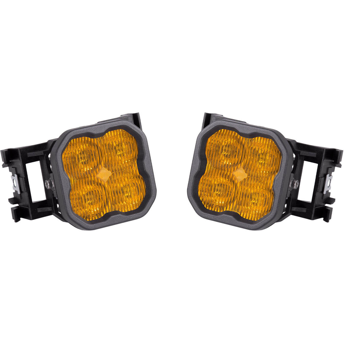 Diode Dynamics SS3 Max LED Fog Light Kit (SAE Fog, Yellow), 2011-2014 STi
