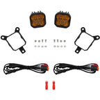 Diode Dynamics SS3 Max LED Fog Light Kit (SAE Fog, Yellow), 2022-2025 WRX