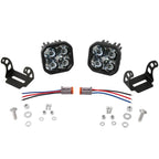 Diode Dynamics SS3 Max RBL LED Pods (White, Flood, Pair/2)
