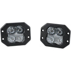 Diode Dynamics SS3 Pro ABL Flush LED Pods (White, Combo, Pair/2)