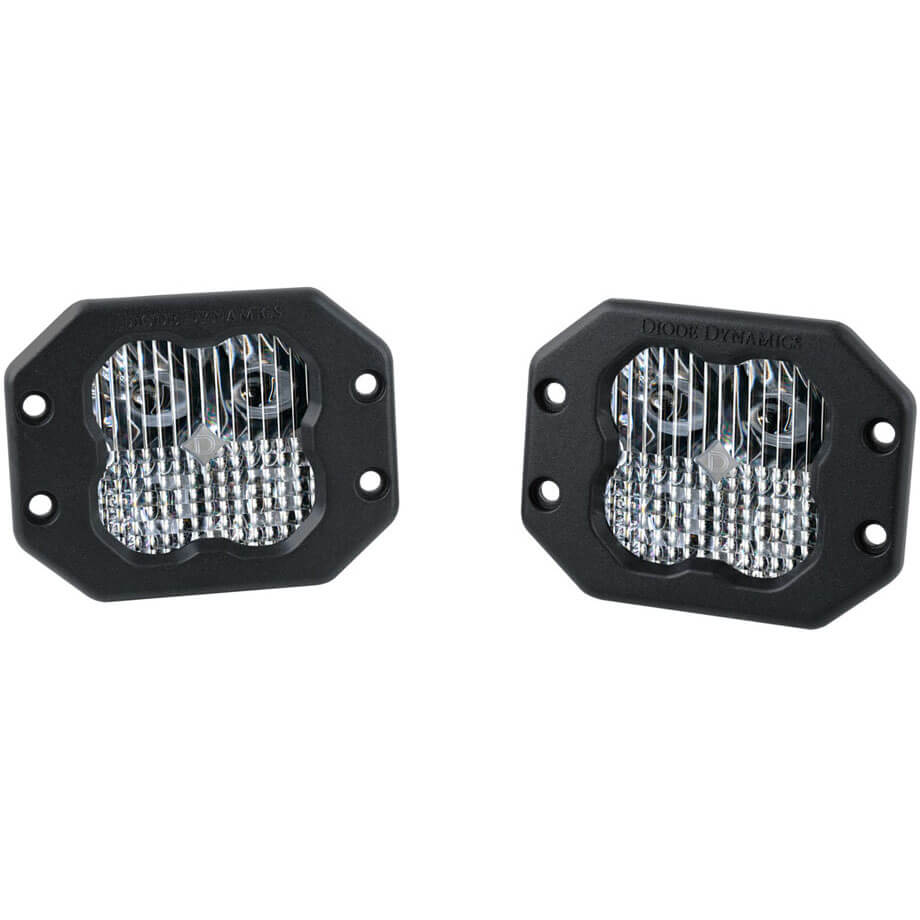 Diode Dynamics SS3 Pro ABL Flush LED Pods (White, Combo, Pair/2)