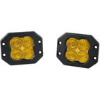 Diode Dynamics SS3 Pro ABL Flush LED Pods (Yellow, Driving, Pair/2)