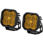 Diode Dynamics SS3 Pro ABL LED Pods (Yellow, Flood, Pair/2)