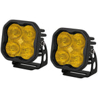 Diode Dynamics SS3 Pro ABL LED Pods (Yellow, SAE Fog, Pair/2)