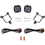 Diode Dynamics SS3 Pro LED Fog Light Kit (SAE Fog, White), 2022-2025 WRX