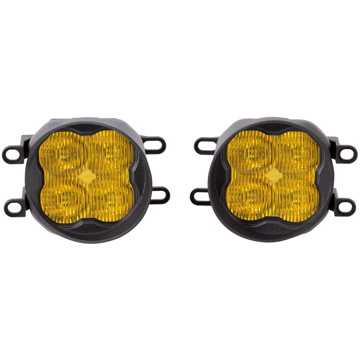 Diode Dynamics SS3 Pro LED Fog Light Kit (SAE Fog, Yellow), 2015-2017 Legacy