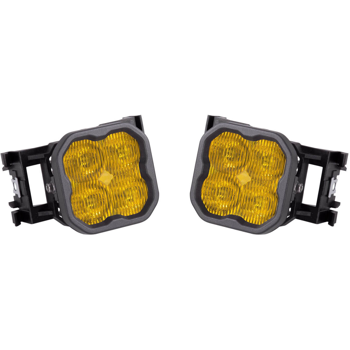 Diode Dynamics SS3 Pro LED Fog Light Kit (SAE Fog, Yellow), 2011-2014 STi