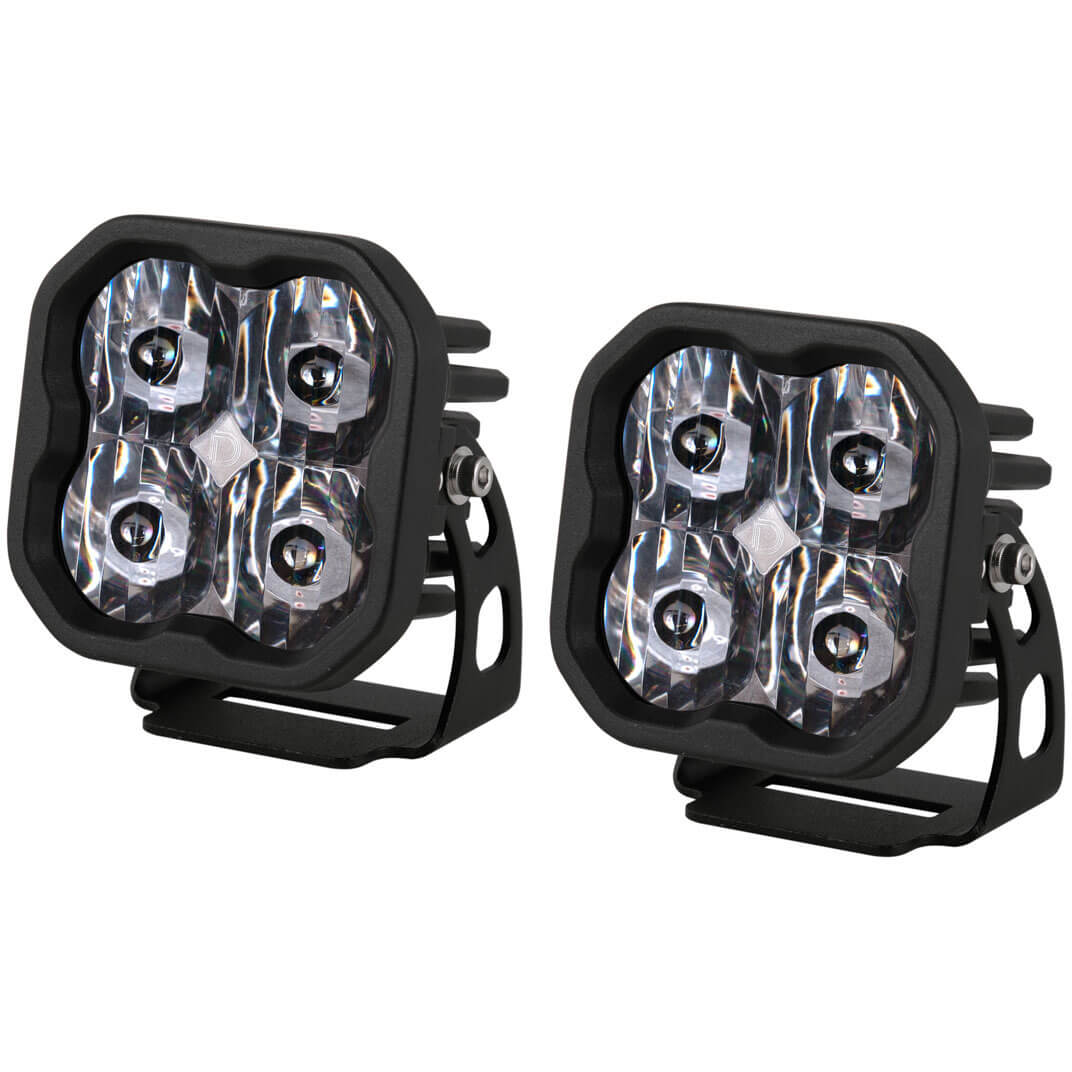 Diode Dynamics SS3 Sport ABL LED Pods (White, SAE Driving, Pair/2)