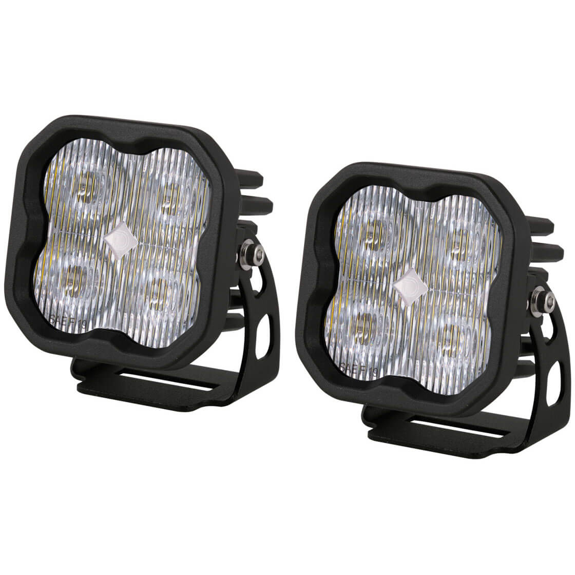 Diode Dynamics SS3 Sport ABL LED Pods (White, SAE Fog, Pair/2)
