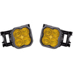 Diode Dynamics SS3 Sport LED Fog Light Kit (SAE Fog, Yellow), 2011-2014 STi