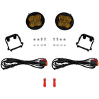 Diode Dynamics SS3 Sport LED Fog Light Kit (SAE Fog, Yellow, Pair/2), 2009-2013 Forester
