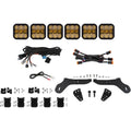 Diode Dynamics SS5 Pro CrossLink Grille LED Lightbar Kit (Combo, Yellow), 2017-2020 F-150 Raptor