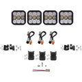 Diode Dynamics SS5 Sport Universal CrossLink 4-Pod Lightbar White Combo