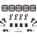 Diode Dynamics SS5 Sport Universal CrossLink 5-Pod Lightbar White Combo