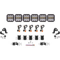 Diode Dynamics SS5 Sport Universal CrossLink 6-Pod Lightbar White Combo