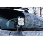 Diode Dynamics SSC2 LED Ditch Light Kit Pro (Combo, White), 2015-2021 WRX & 2015-2021 STi - Angle 2