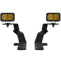 Diode Dynamics SSC2 LED Ditch Light Kit Pro (Combo, Yellow), 2017-2020 F-150 Raptor
