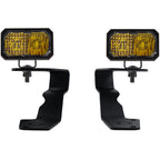 Diode Dynamics SSC2 LED Ditch Light Kit Pro (Combo, Yellow), 2015-2021 WRX & 2015-2021 STi