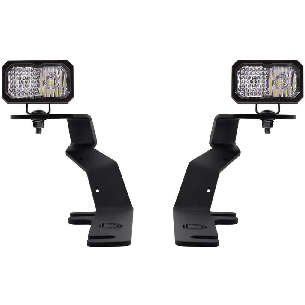 Diode Dynamics SSC2 LED Ditch Light Kit Sport (Combo, White), 2017-2020 F-150 Raptor