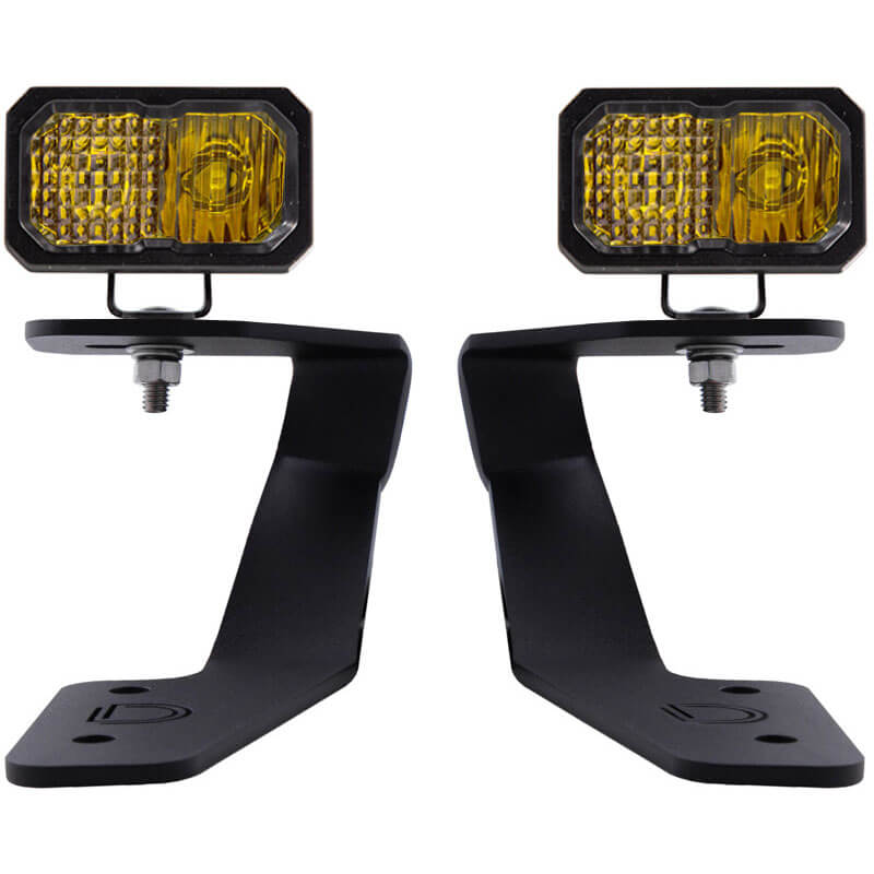 Diode Dynamics SSC2 LED Ditch Light Kit Sport (Combo, Yellow), 2022-2025 WRX & 2018-2023 Crosstrek